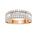 Channel set Diamond Band