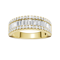 Channel set Diamond Band