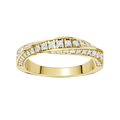 Spiral Pave Diamond Band