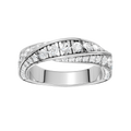Spiral Pave Diamond Band