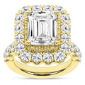 Elegant Halo Ring (Emerald)