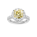 ELEGANT HALO RING (ROUND)
