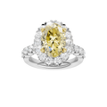 ELEGANT HALO RING (OVAL)