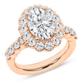 Elegant Halo Ring (Oval)