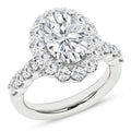 Elegant Halo Ring (Oval)