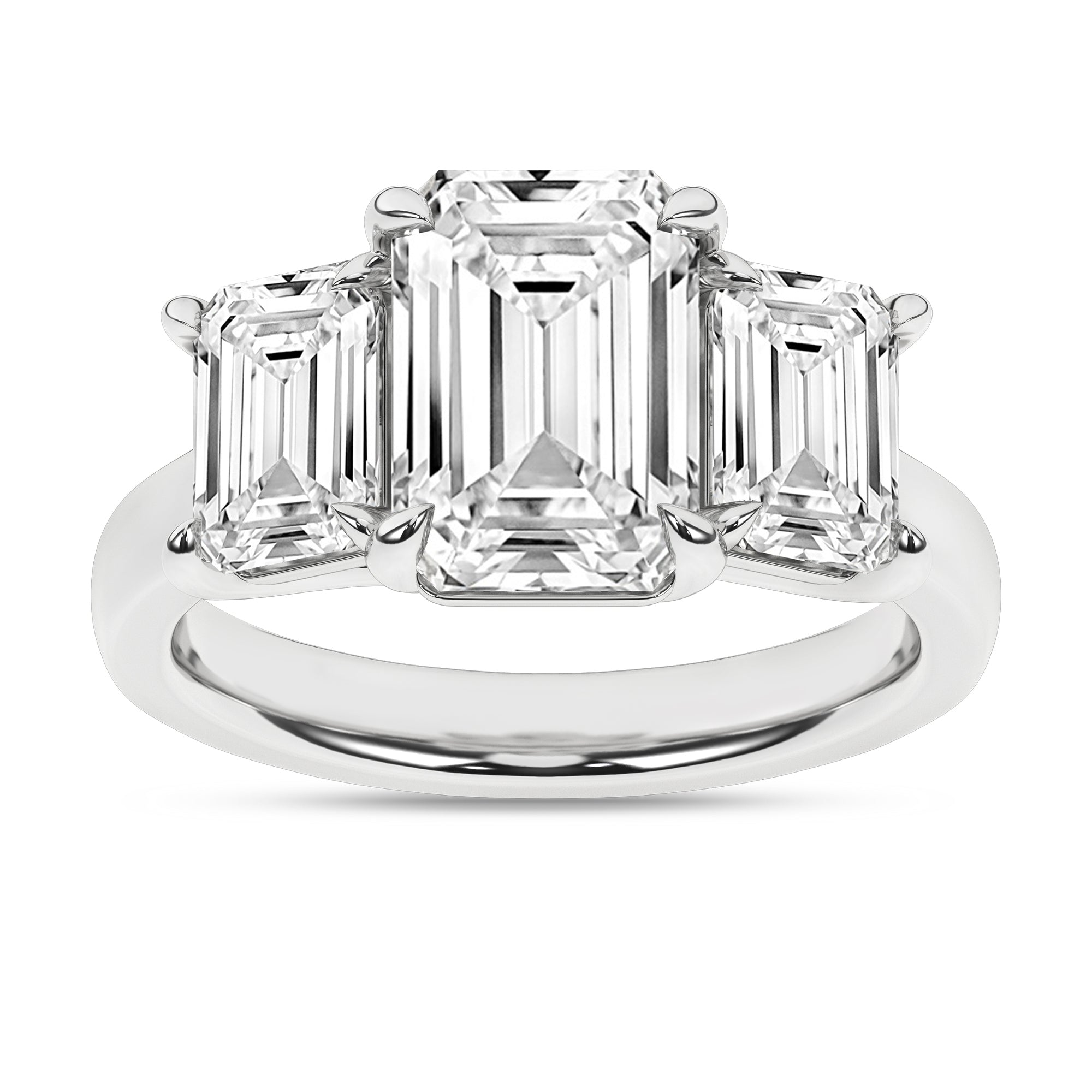 3-Stone Ring (Emerald)