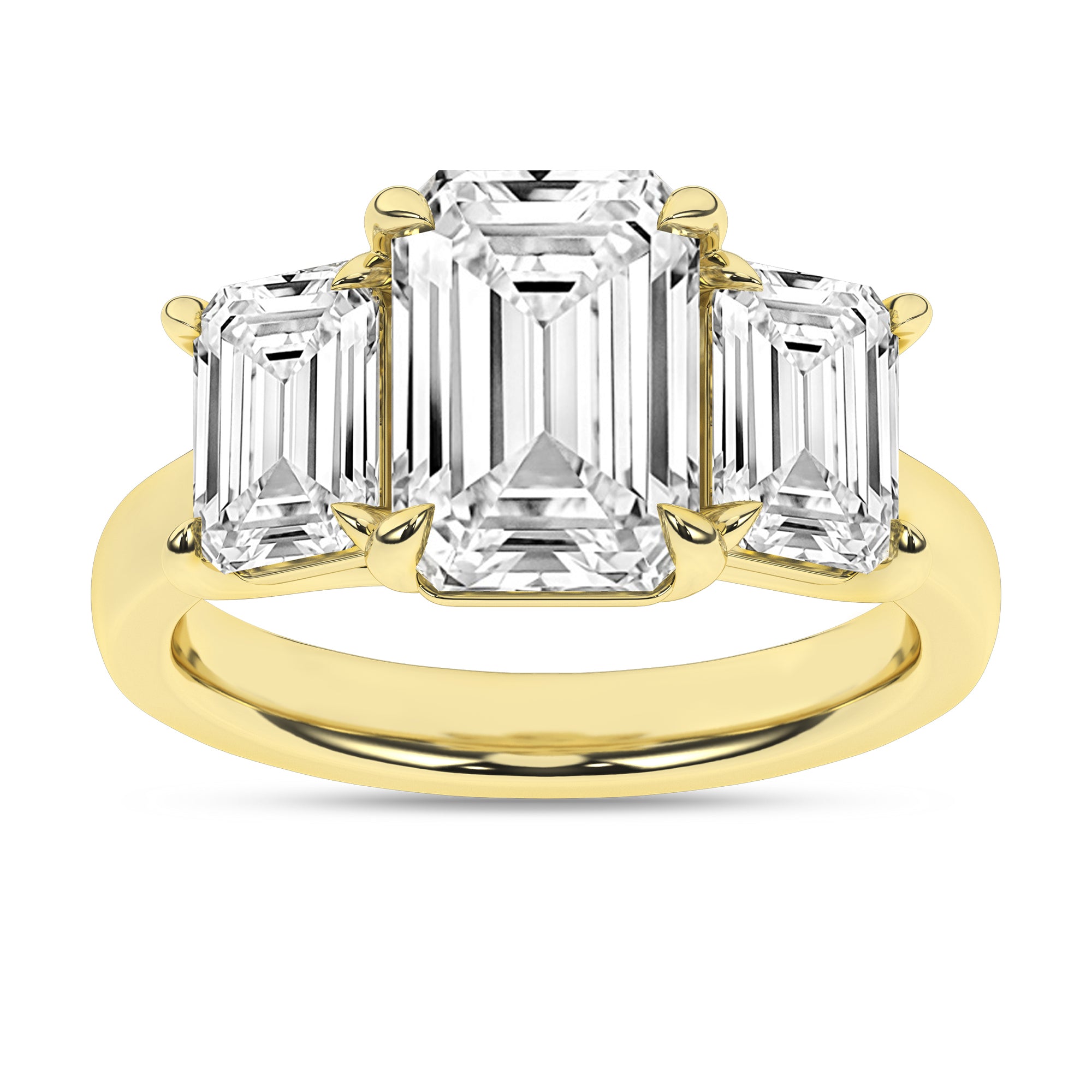 3-Stone Ring (Emerald)