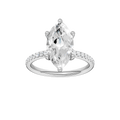 HIDDEN HALO ENGAGEMENT RING (MARQUISE)