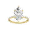 HIDDEN HALO ENGAGEMENT RING (MARQUISE)