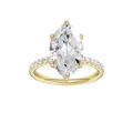 HIDDEN HALO ENGAGEMENT RING (MARQUISE)