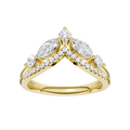 Split Shank Chevron Band
