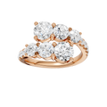 Bypass Diamond Ring (Round)
