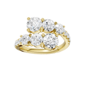 Bypass Diamond Ring (Round)