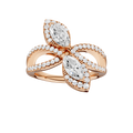 2-Stone Bypass Ring