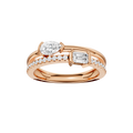 Stackable Ring(Emerald, Pear)