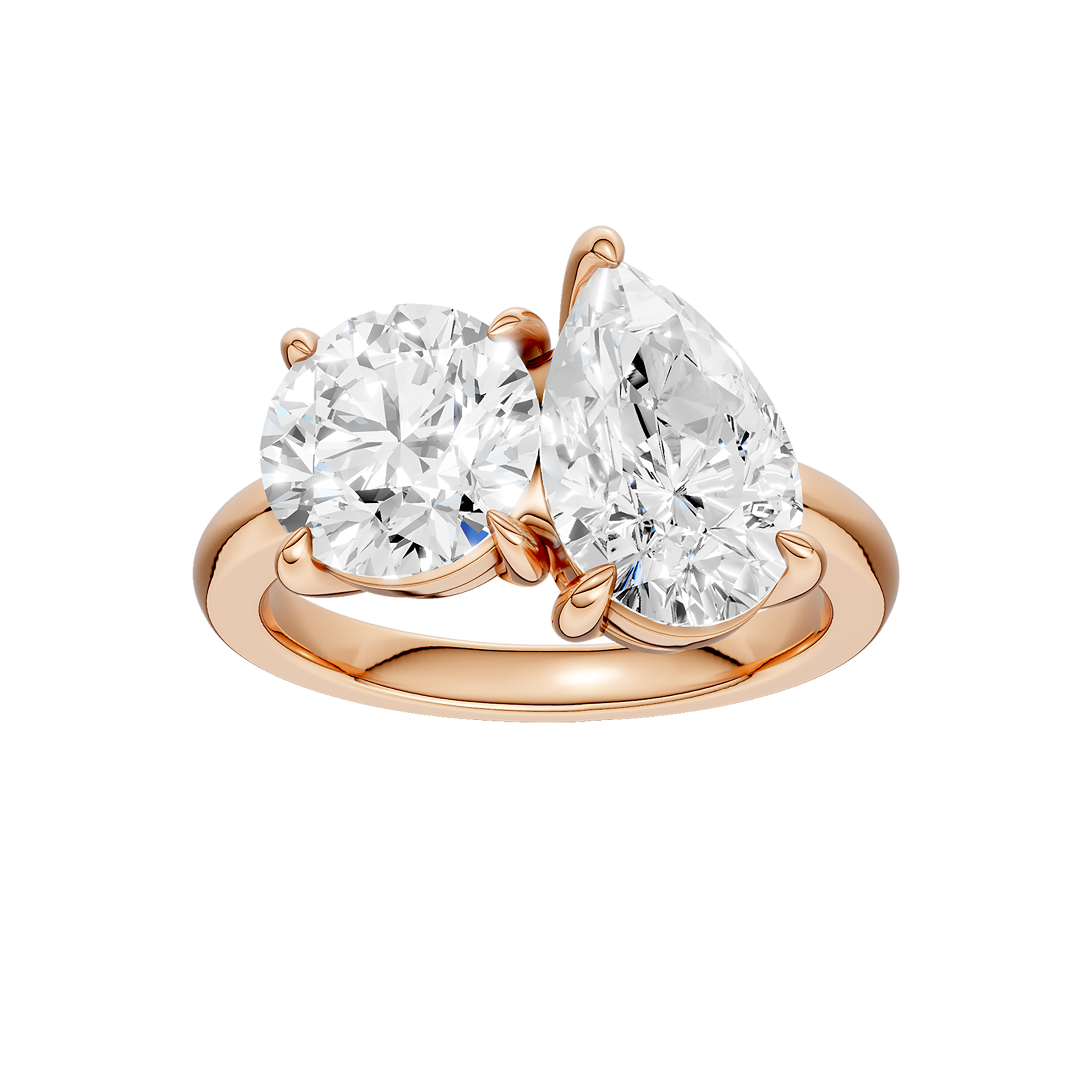 TOI ET MOI RING (ROUND & PEAR)