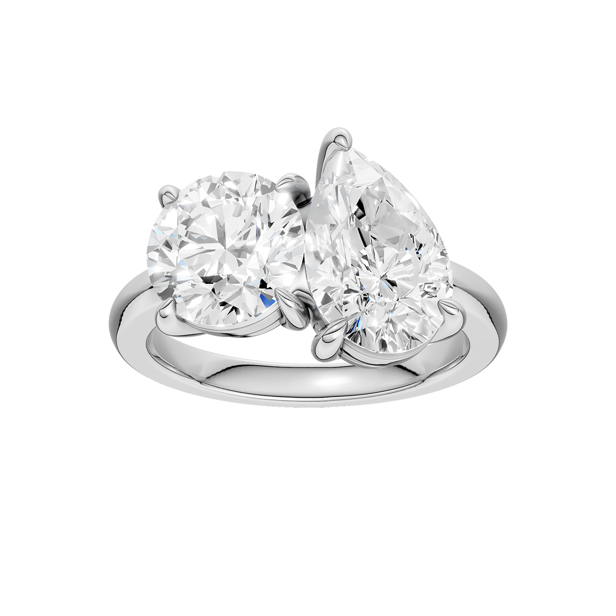TOI ET MOI RING (ROUND & PEAR)