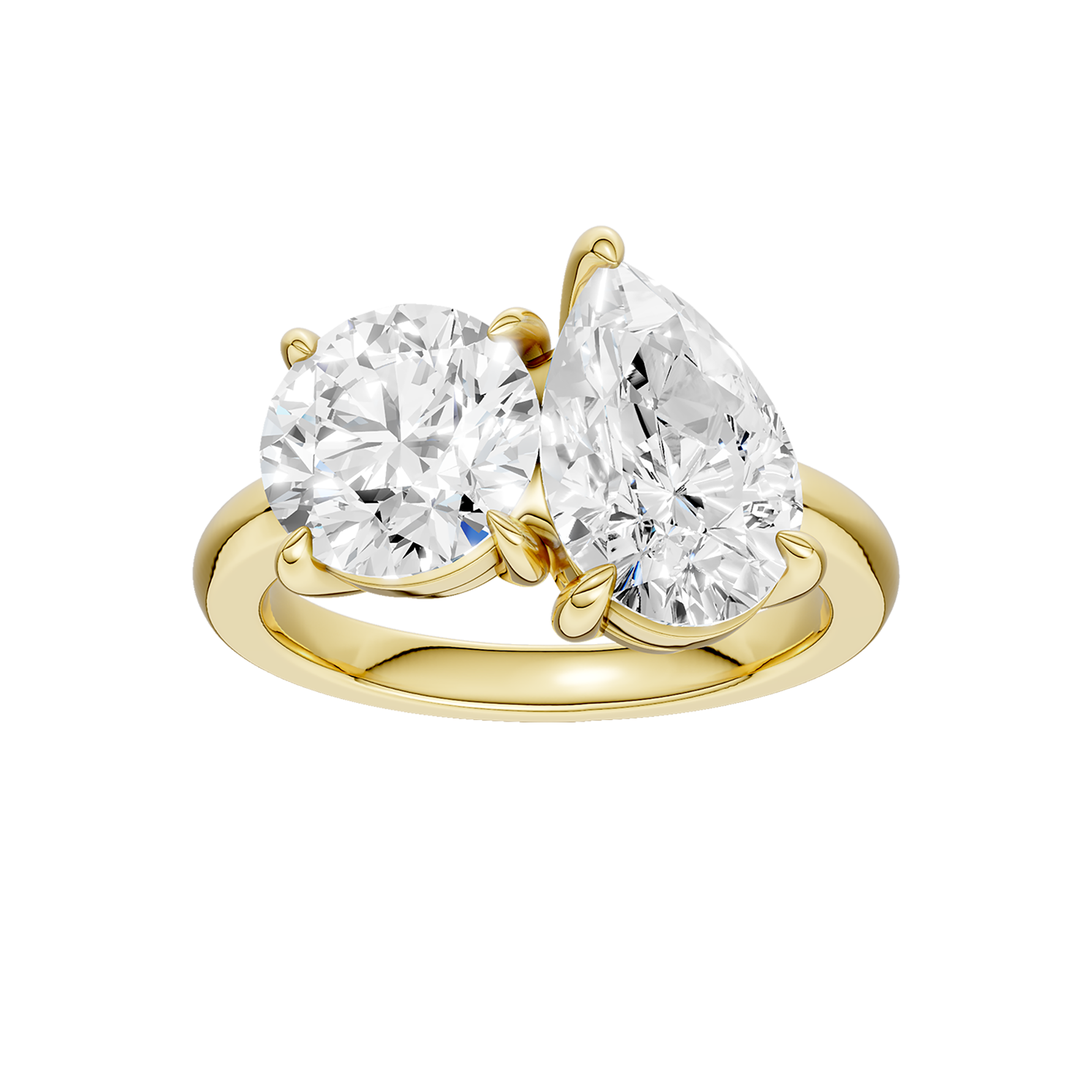 TOI ET MOI RING (ROUND & PEAR)