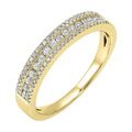14kt White Gold Diamond Ring 1/4ctw
