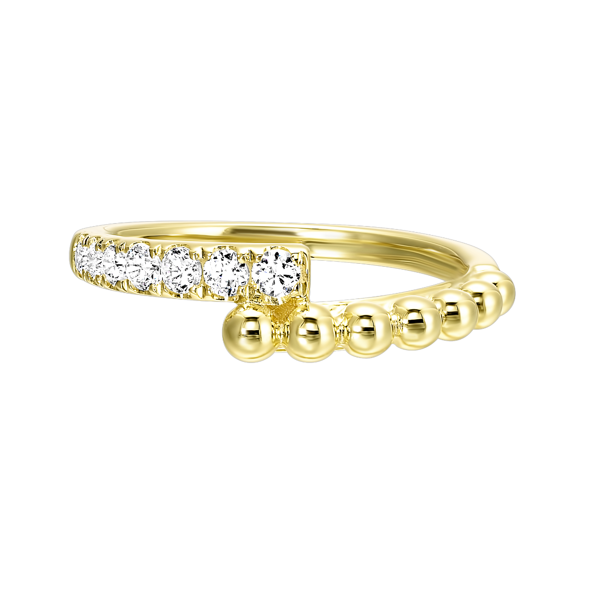 14k Diamond Ring 1/4ctw