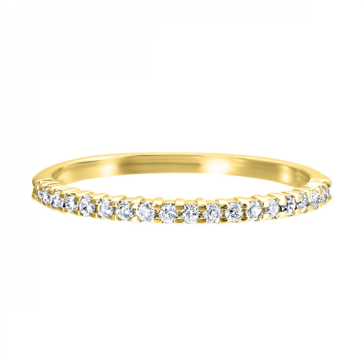 Yellow Gold Diamond Ring 1/7 CTW