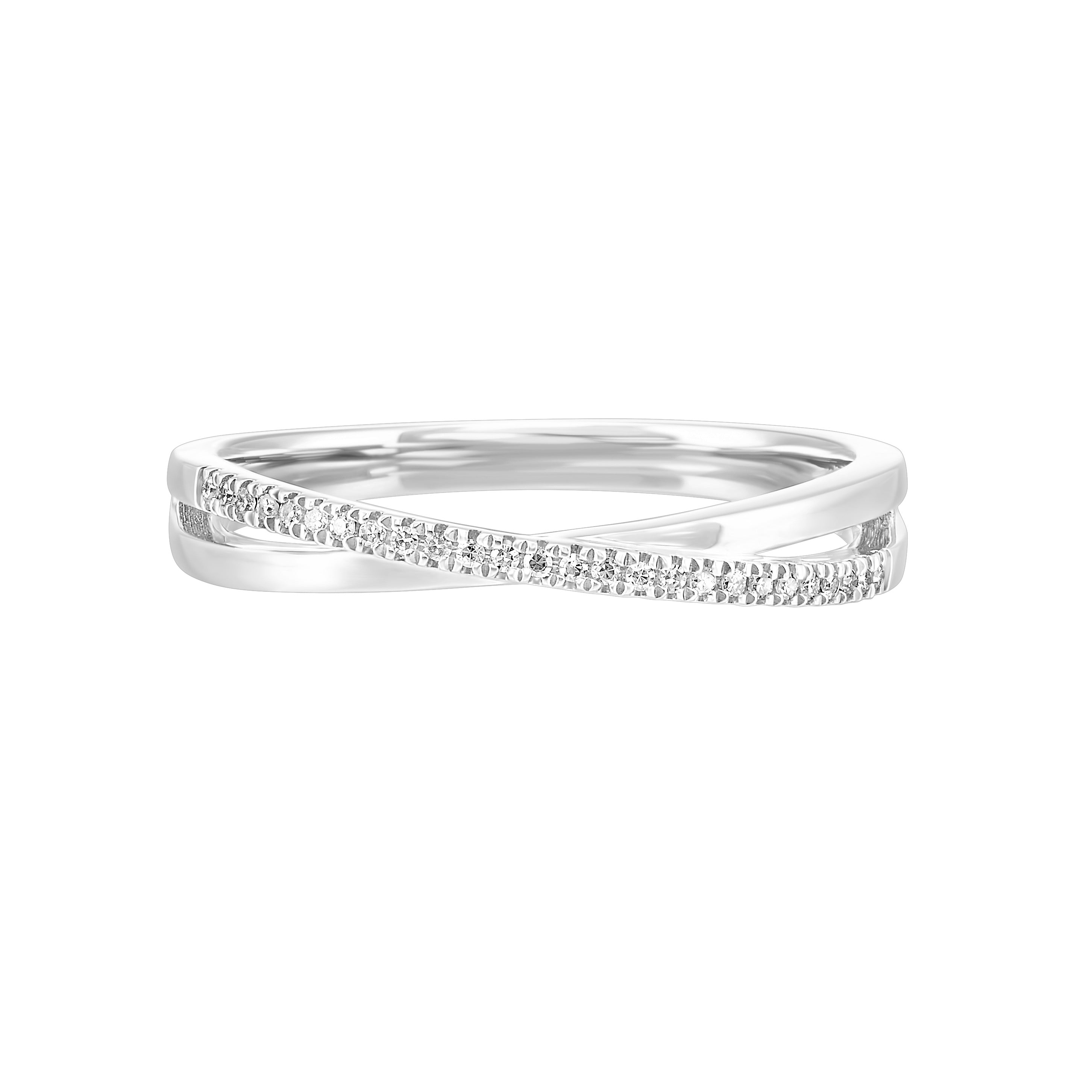 14kt Rose Gold Diamond Ring 1/20ctw