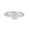 10Kt White Gold Diamond 3/8Ctw Ring