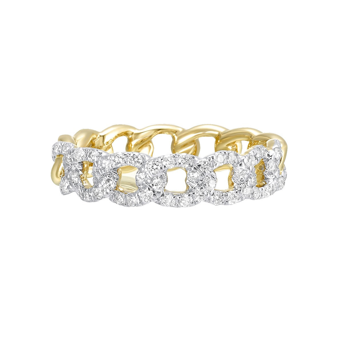 14k Yellow Gold Diamond Ring