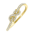 14Kt Yellow Gold Diamond 1/8Ctw Ring