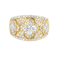 14k Yellow Gold Diamond Ring