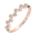Altheira 14K Rose Gold 1/5CTW Diamond Band