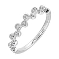 Altheira 14K White Gold 1/5CTW Diamond Band