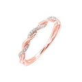 10Kt Rose Gold Diamond 1/20Ctw Ring