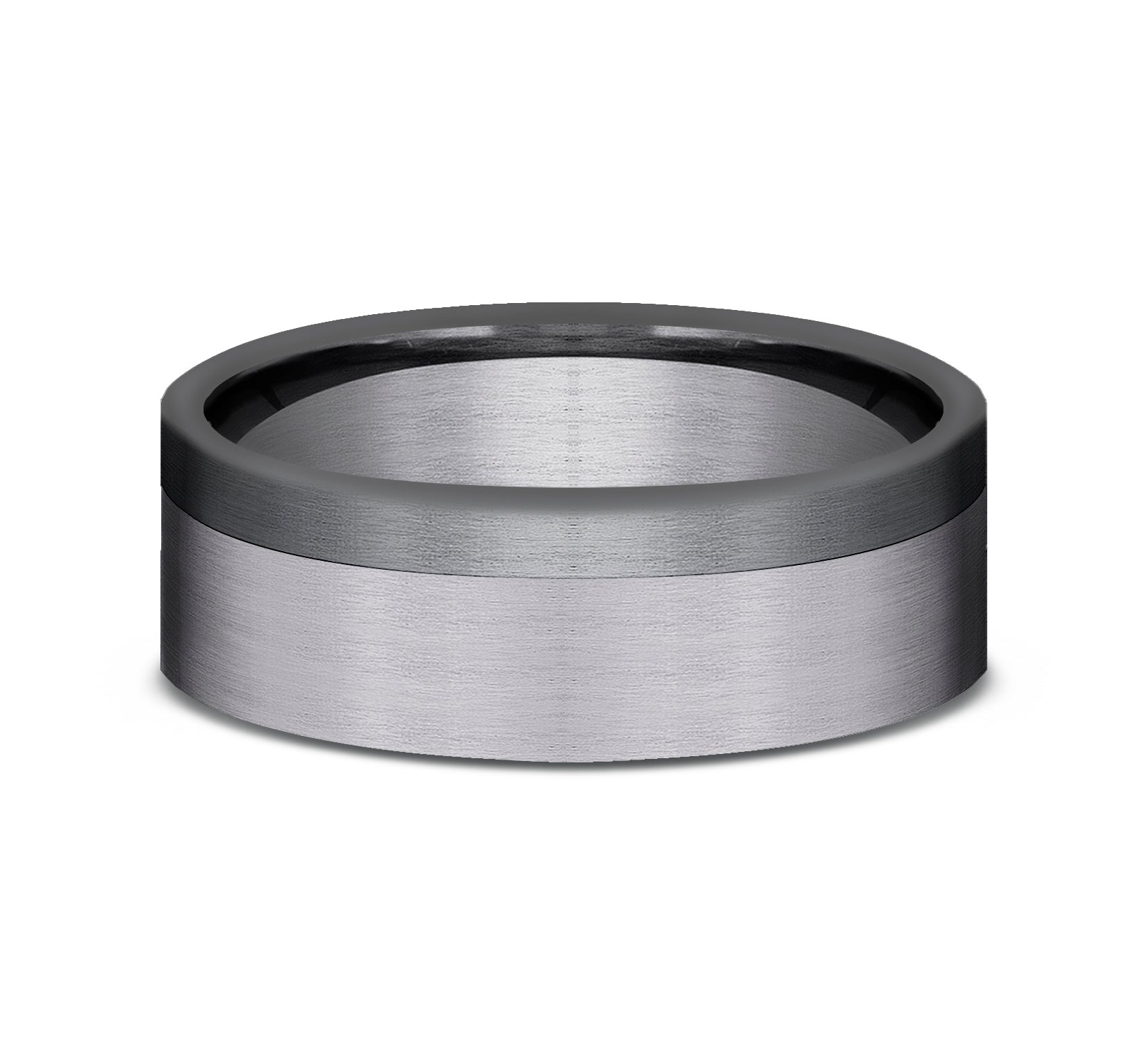 THE JOKER 7mm, Comfort fit, Grey and Darkened Tantalum, Satin finish