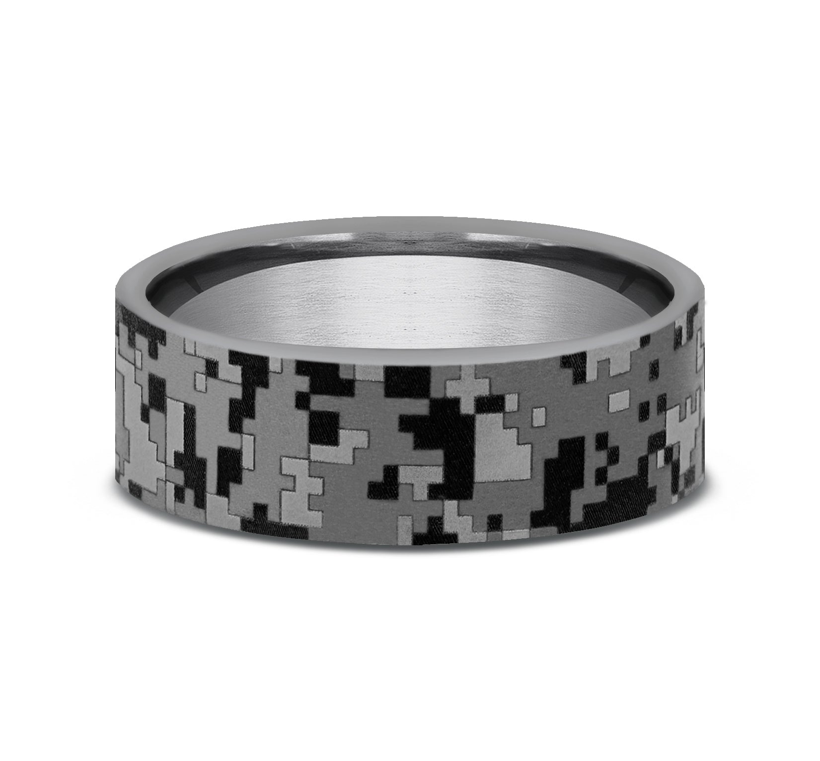 THE DIGITAL CAMO 7mm, Comfort fit, Grey Tantalum, Digital camo pattern