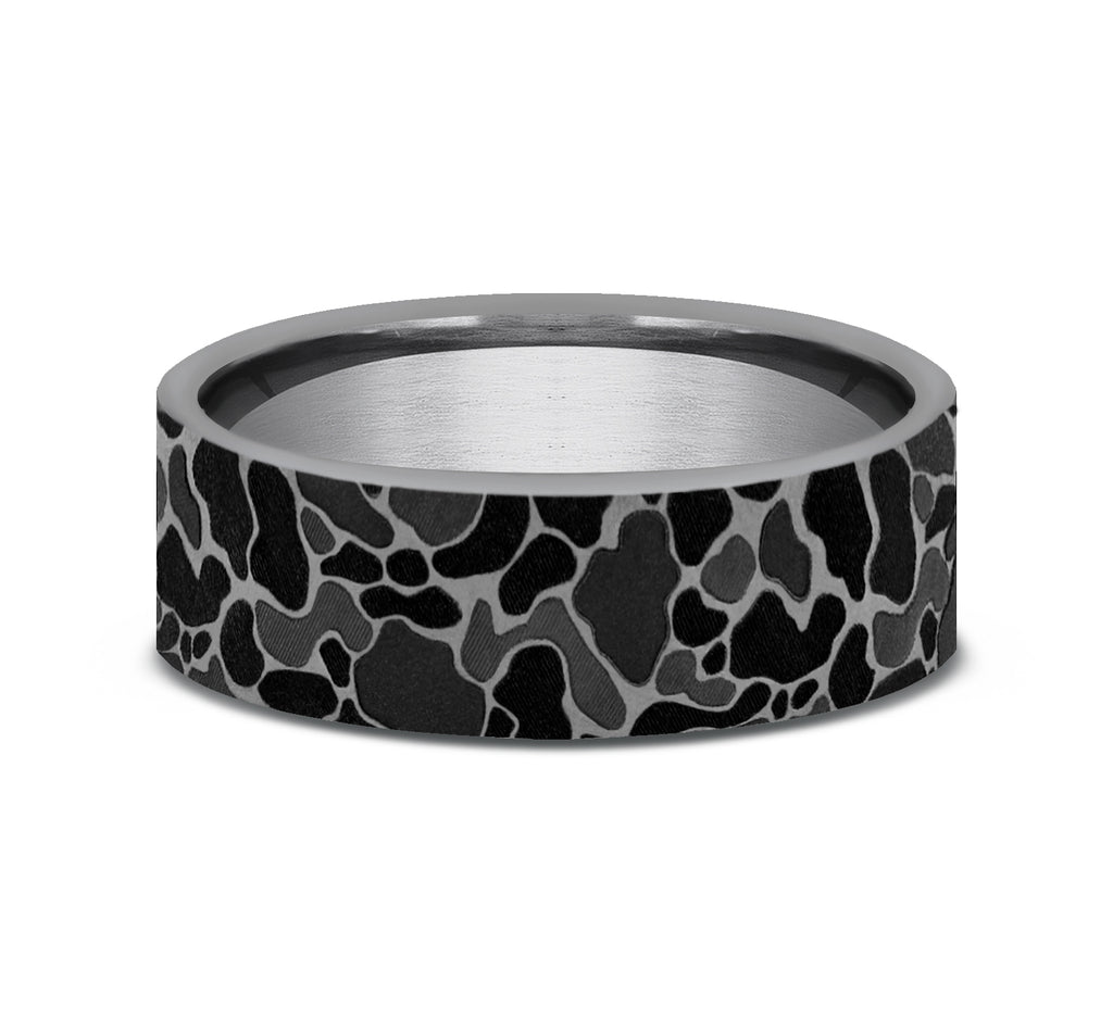 THE DUCK CAMO 7mm, Comfort fit, Grey Tantalum, Duck camo pattern