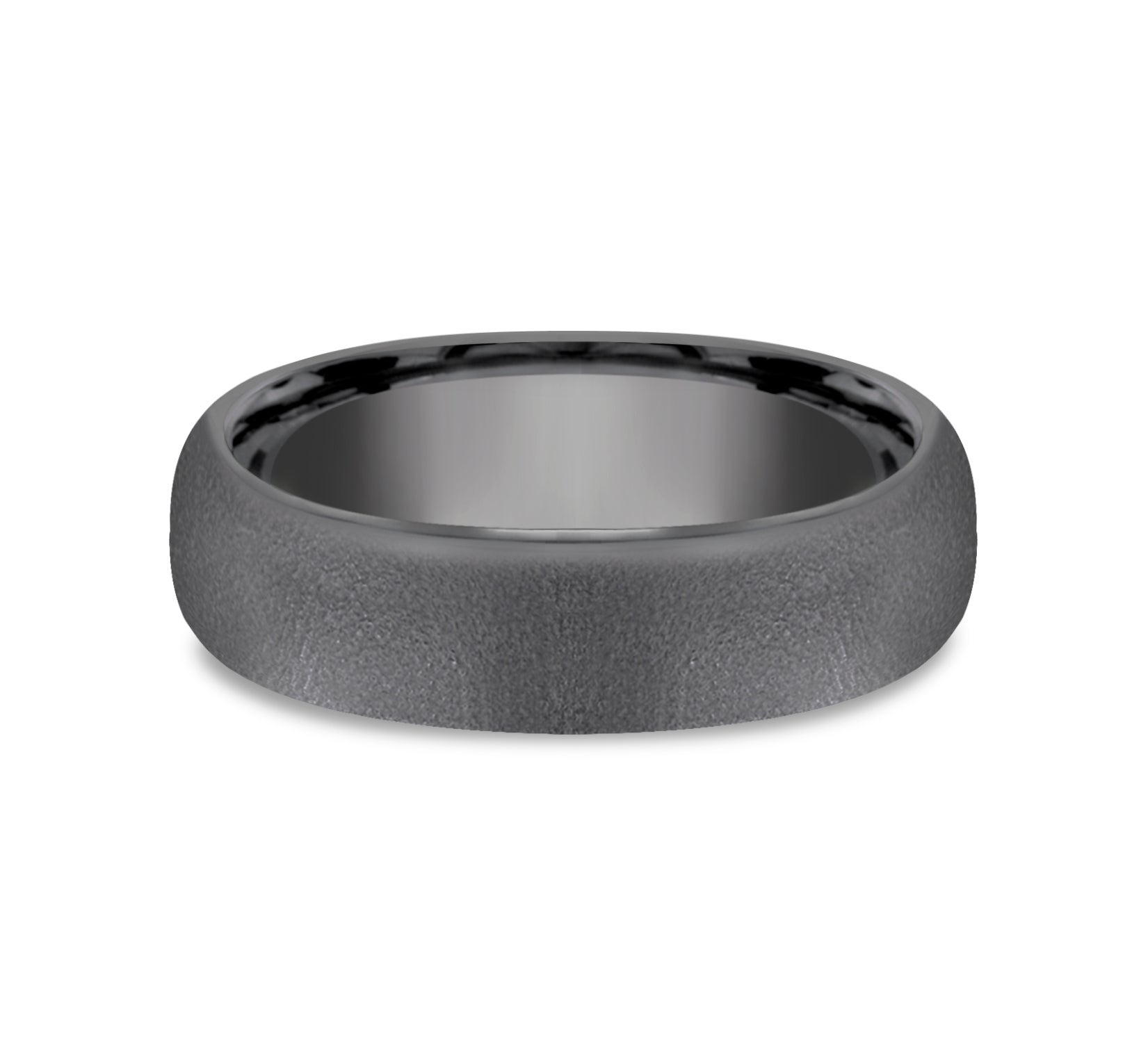 THE MARSHALL 6.5mm, Comfort fit, Darkened Tantalum, Wire brush finish