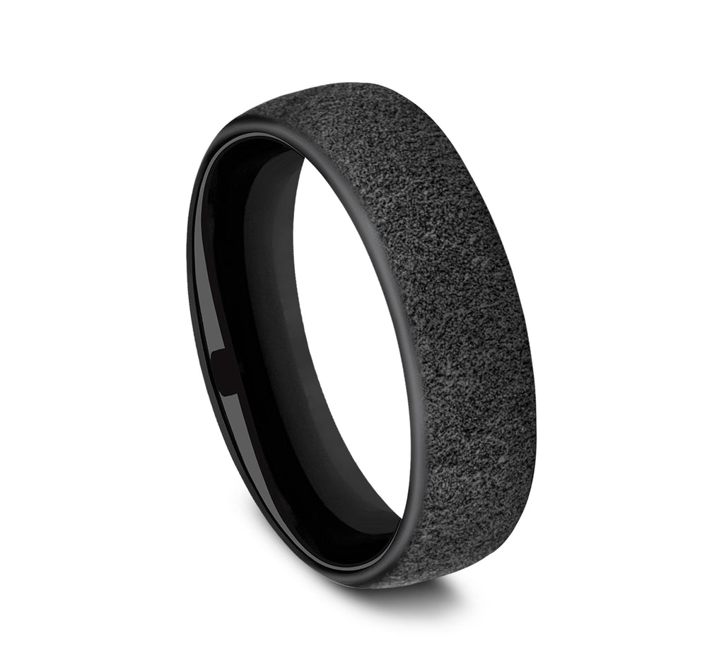 THE MORTAR 6.5mm, European comfort fit, Black Titanium, Concrete textured surface