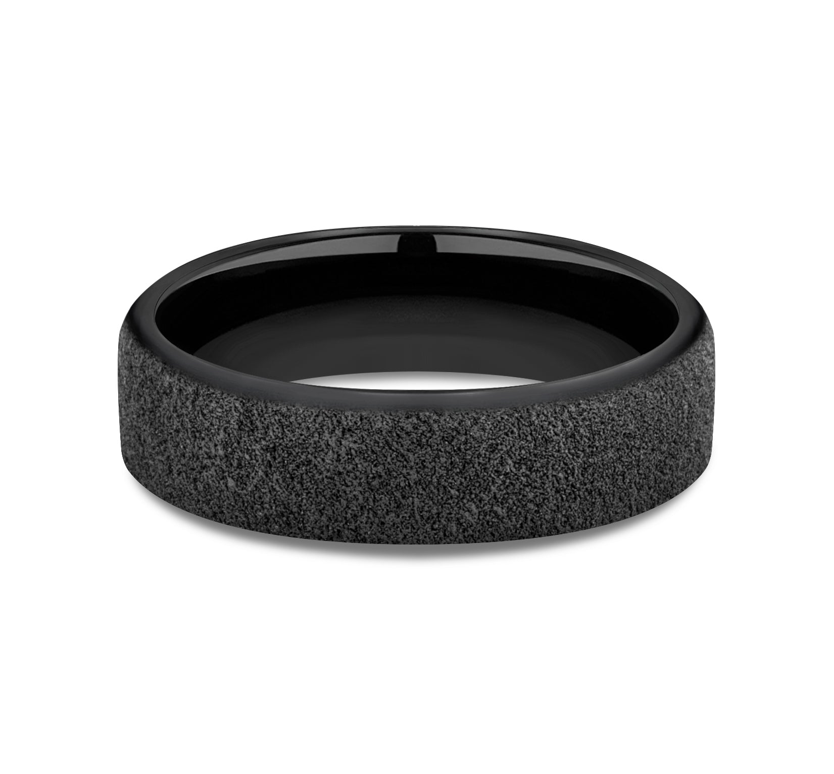 THE MORTAR 6.5mm, European comfort fit, Black Titanium, Concrete textured surface