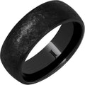 The Nightwatch Black Diamond Ceramic Hand Textured Ring