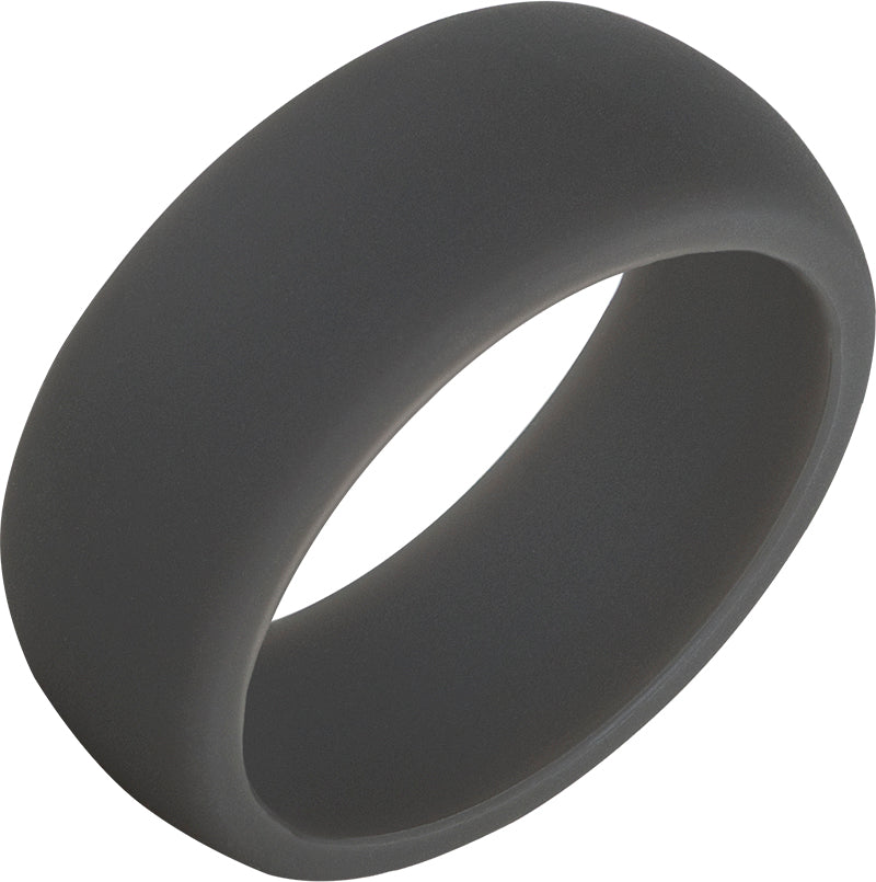 TruBand Silicone Classic Grey Ring