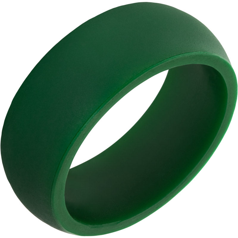 TruBand Silicone Forest Green Ring