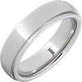Serinium Dome Ring with Recessed Edges