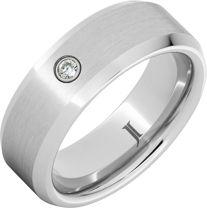 Monody - Serinium Diamond Beveled Ring