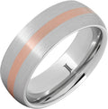 Serinium Ring with 14K Rose Gold Inlay