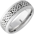 Serinium Ring with Celtic Knot Pattern