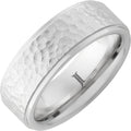 Lunare - Serinium Moon Surface Carved Ring