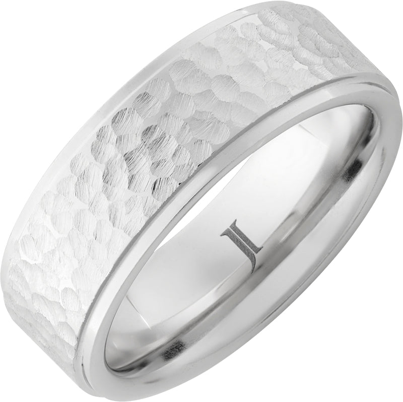 Lunare - Serinium Moon Surface Carved Ring