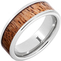 Tropical Sunset Serinium Mango Wood Inlay Ring
