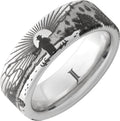 Serinium Sunrise Fly Fisherman Ring